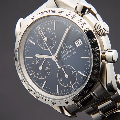 omega speedmaster 39.7 mm|Omega Speedmaster automatic chronometer date.